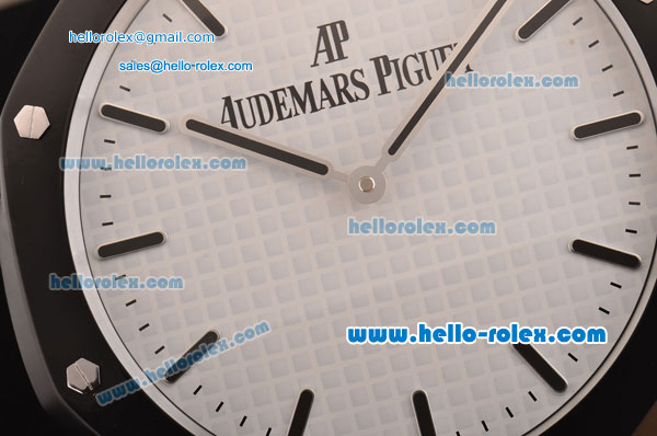 Audemars Piguet Swiss Quartz PVD Case with White Dial Stick Markers Wall Clock - Click Image to Close